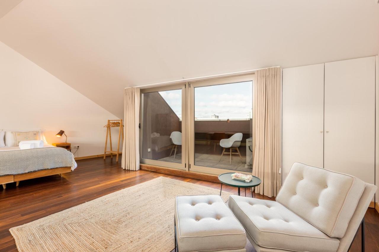 Sunny Loft In Downtown Porto With Private Parking Lejlighed Eksteriør billede